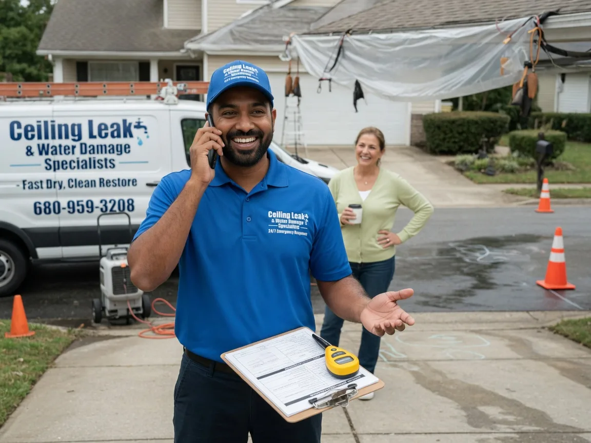 Ceiling Leak Cleanup Promise City, IA FAQs